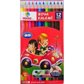 MİKRO 12 RENK BOYA KALEMİ 