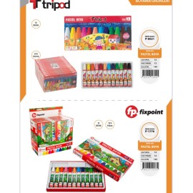 PASTEL BOYA ONİKİLİ 