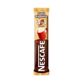 NESCAFE ÜÇÜBİR ARADA SÜTLÜ KÖPÜKÜ 