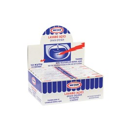 METANMETAN LAVABO AÇICI 12'Lİ 40gr *24 
