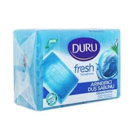 DURU FRESH 4 LÜ BANYO SABUNU 3 ÇEŞİT 