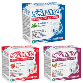 FRESHWİHİTE DİŞ TEMİZLEME TOZ ÇEŞİTLERİ 