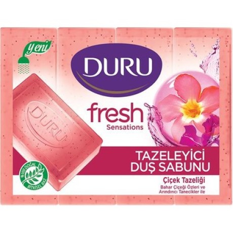 DURU FRESH 4 LÜ BANYO SABUNU 3 ÇEŞİT