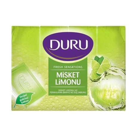 DURU FRESH 4 LÜ BANYO SABUNU 3 ÇEŞİT